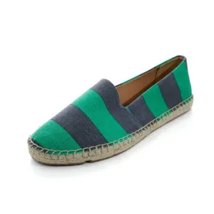 NWOB J Crew Striped Flats Women's Sz 8 Shoes