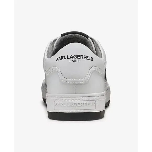 NWOB KARL LAGERFELD PARIS Men's SHOES 9.5 M  Reflective Heart Logo Sneaker