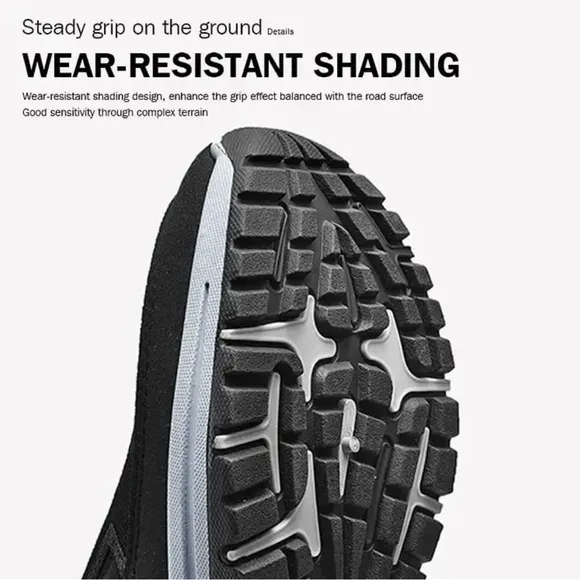 NWOB ORTHOTURE Arch Support &amp; Breathable and Light &amp; Non-Slip Shoes Black 14
