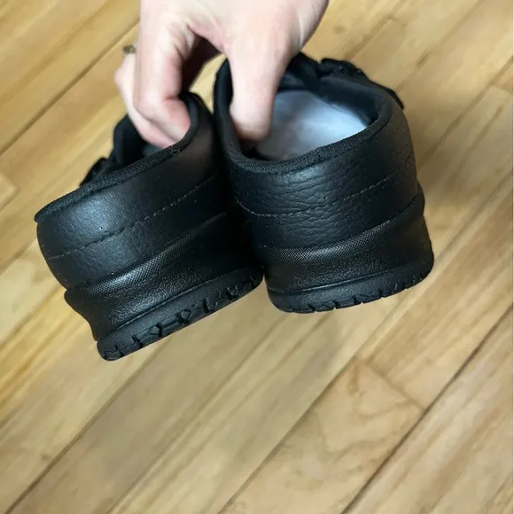 NWOB SAS Women's Clog-Slip Resistant Black slip‎ ons 9.5