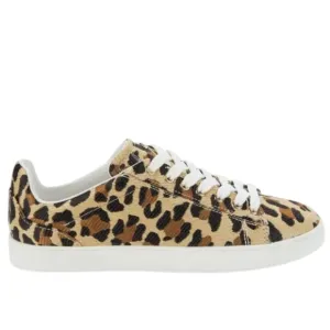 NWOB STUART WEITZMAN Livvy Leopard-Print Raffia Sneakers