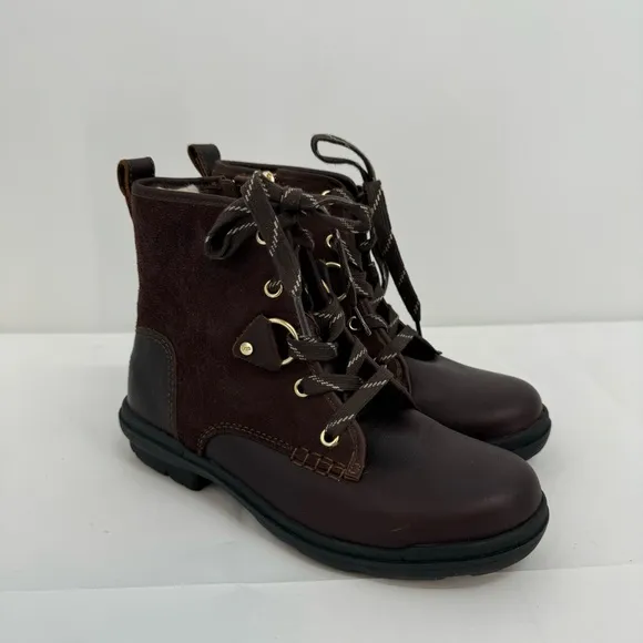 NWOB Ugg Womens Hapsburg Hiker Brown Hiking Boots Shoes 6.5 New