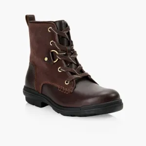 NWOB Ugg Womens Hapsburg Hiker Brown Hiking Boots Shoes 6.5 New