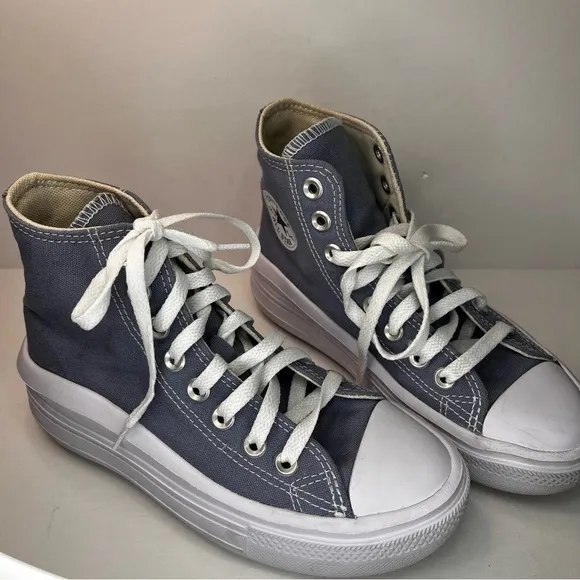 NWOT Converse Chuck Taylor All Star Move Hi Top Canvas Sneaker Lace up Women 5