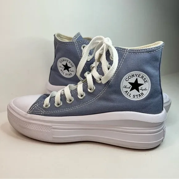 NWOT Converse Chuck Taylor All Star Move Hi Top Canvas Sneaker Lace up Women 5