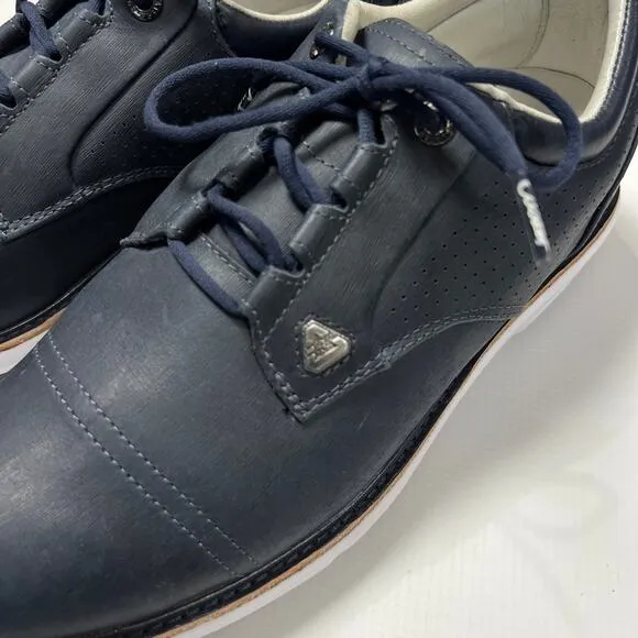 NWOT CUATER TravisMathew Legend Golf Shoes MENS 10 Black Sweet Spot Waterproof