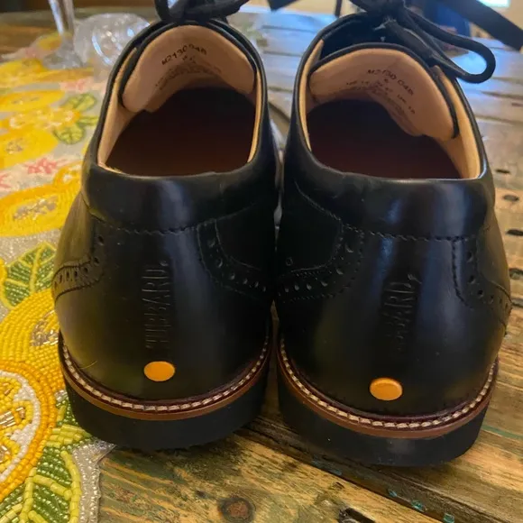 NWOT Samuel Hubbard 'Tipping Point' Wingtip Oxford In Black Leather