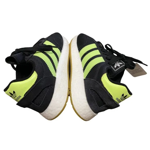 NWT Adidas Originals Neon 3 Stripe Sneakers