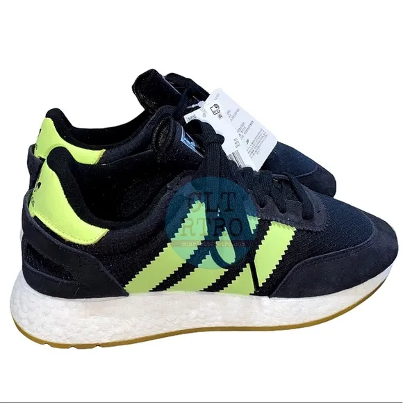 NWT Adidas Originals Neon 3 Stripe Sneakers