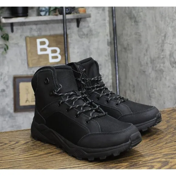 NWT All In Motion Mens Doran Winter Hiker Boots 88235831 Black 10