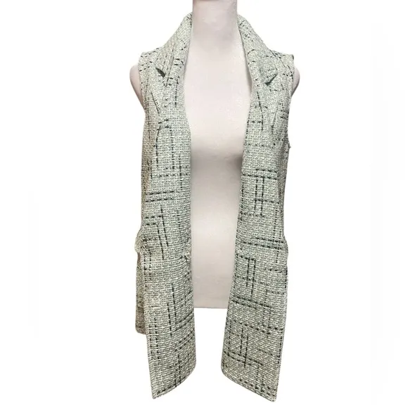 NWT Anthropologie Maeve Tweed Vest