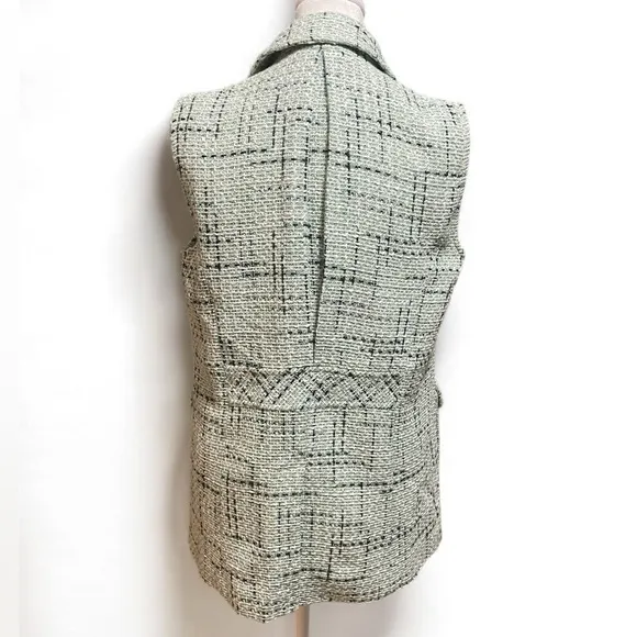 NWT Anthropologie Maeve Tweed Vest
