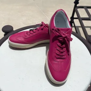 NWT Duca del Cosma - mimosa pink leather golf shoe