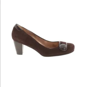 NWT ECCO size 11 brown leather shoes / flats in excellent condition