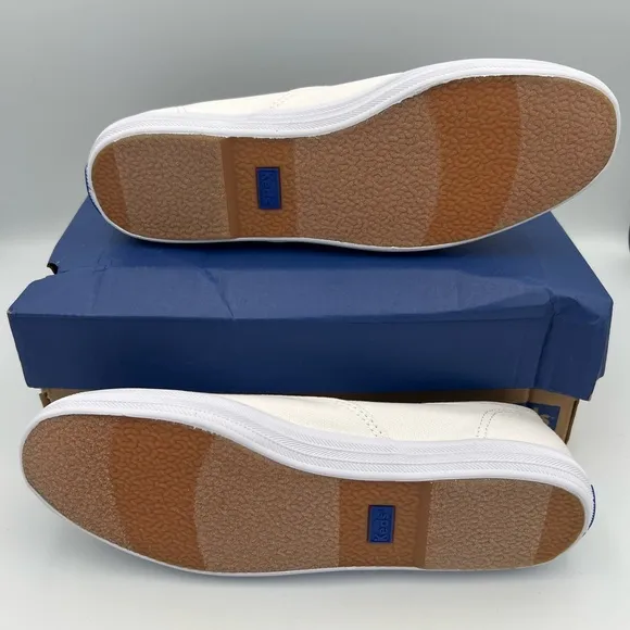 NWT Keds White Canvas Sneakers