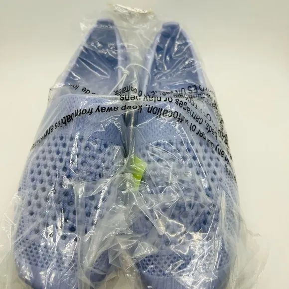 NWT Layer 8 Katie Rubber comfy Shoes Denim Blue Size 8