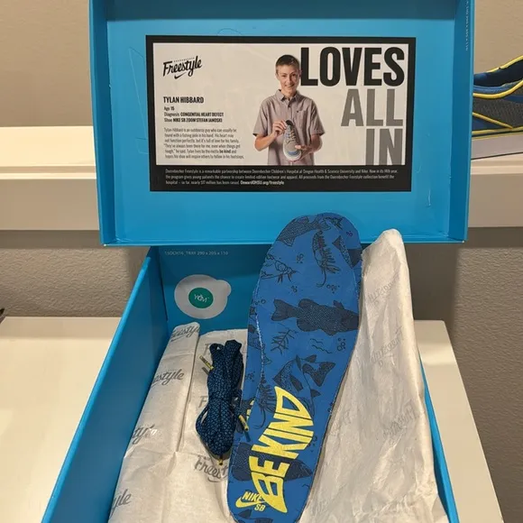 NWT Limited Nike Stefan Janoski SB Zoom 'Doernbecher' Sneaker Size Men's 6.5Y