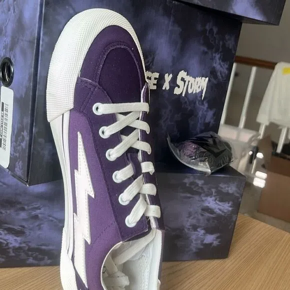 NWT REVENGE X STORM Sneakers Violet Purple size 9