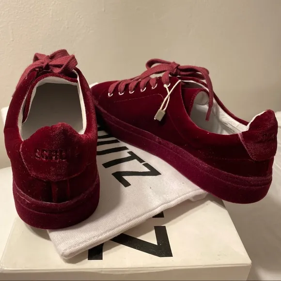 NWT SCHUTZ Orianda Velvet Sneakers
