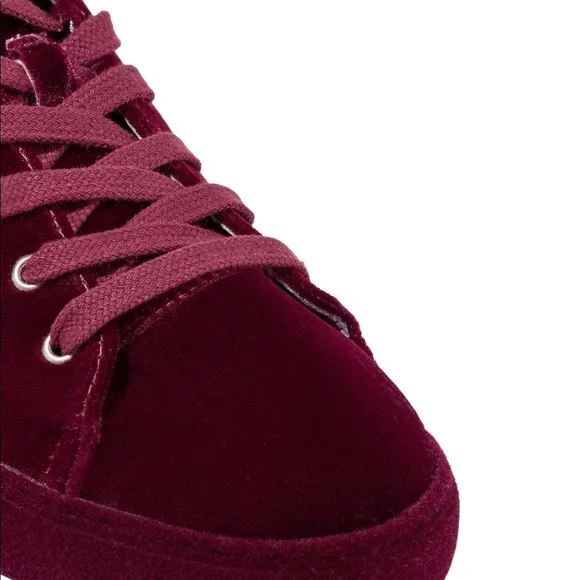 NWT SCHUTZ Orianda Velvet Sneakers
