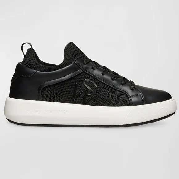 NWT!! STUART WIETZMAN  black 5050 pro sneakers