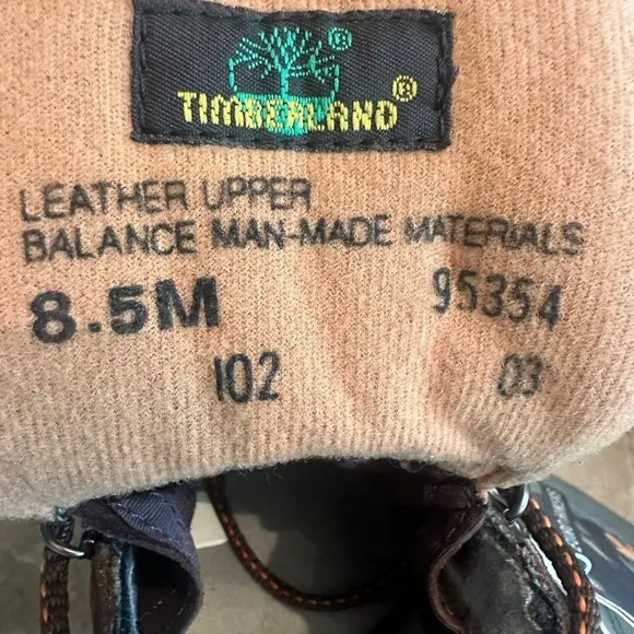 NWT Timberland 95354 Women's Brown Lace Up Ankle Hiking Trail Boots - Size 8.5M