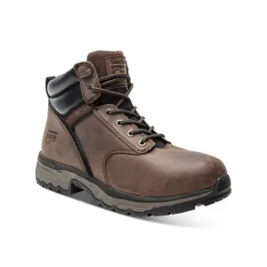 NWT TIMBERLAND Mens Brown Electric Protection InJigsaw Steel Boots Shoes 8 M