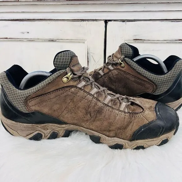 Oboz Bridger Low B-Dry Waterproof Canteen Brown Waterproof Hiking Shoes ~Mens 12