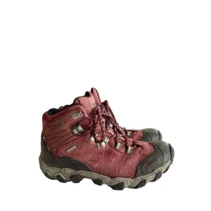 Oboz Bridger Mid‎ Rio Red Waterproof Hiking Boots