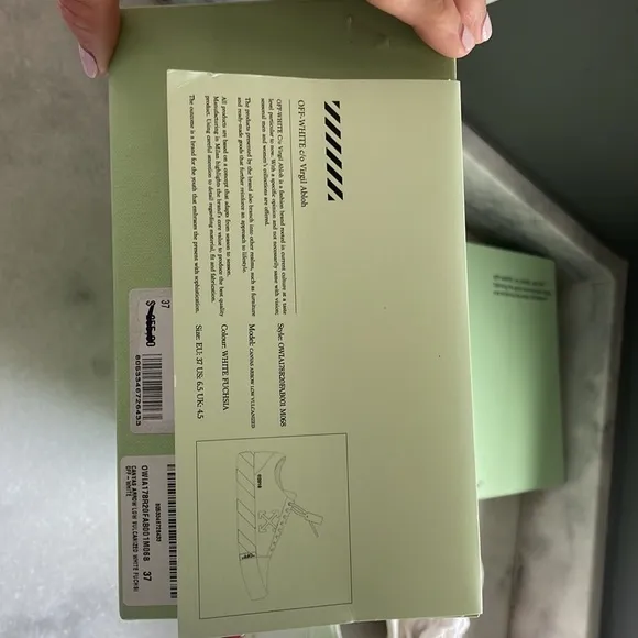 Off-White Canvas Sneakers