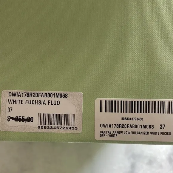 Off-White Canvas Sneakers