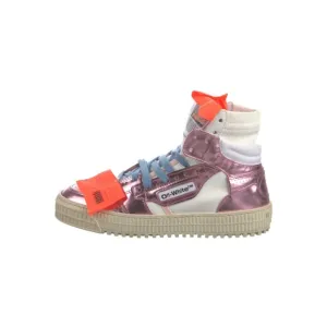 Off-White Court Cup Sole 3.0 High Top Sneakers by Virgil Abloh. Euro sz 35/US 5.