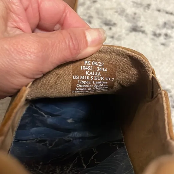 Olukai Men's Brown Slip-On Shoes Size 10.5