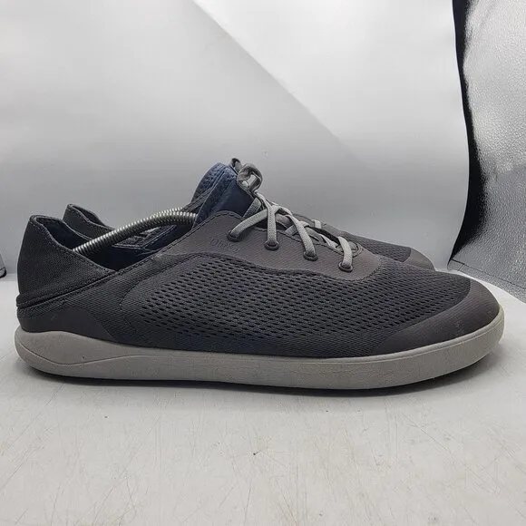 Olukai Moku Pae Mens 13 Gray Casual Shoes Walking Outdoors Travel 10472 PVVN