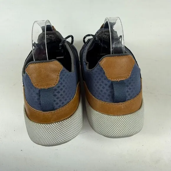 Olukai Nanea Li Running Sneakers Men 11.5 Blue Canvas Lace-Up Low Top 10485-TFVI