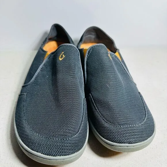 OluKai Nohea 10188-4242 Mesh Men's Size 10 Casual Slip On Casual Shoes Loafers