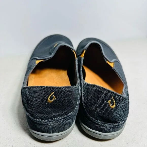 OluKai Nohea 10188-4242 Mesh Men's Size 10 Casual Slip On Casual Shoes Loafers