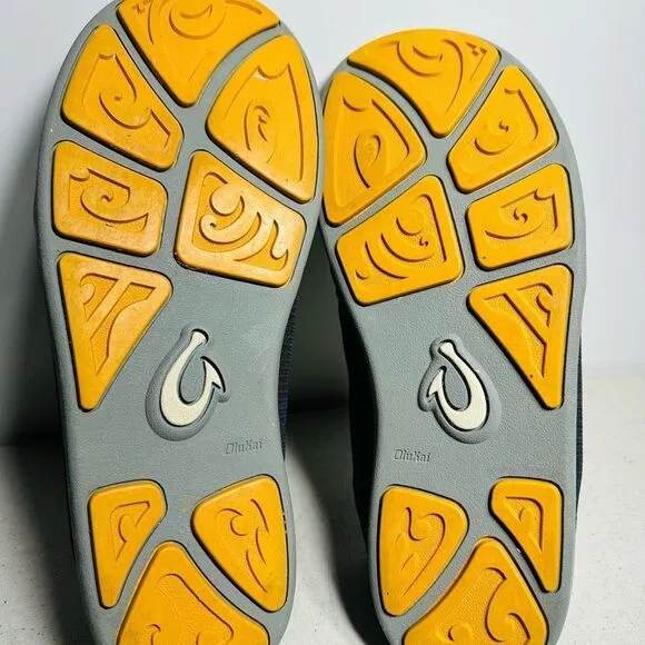 OluKai Nohea 10188-4242 Mesh Men's Size 10 Casual Slip On Casual Shoes Loafers