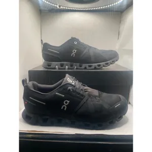 On All Black Cloud 5 Waterproof Mens Athletic Shoes 59.98842 Size USM 11