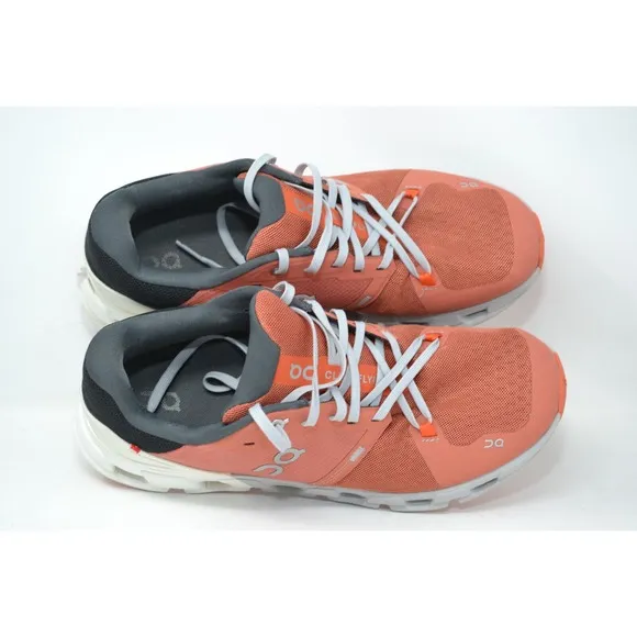 ON &quot;Cloudflyer 4&quot; Mens Sz 10 Stability Running Walking Shoes (Ginger/White) GYM