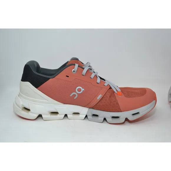 ON &quot;Cloudflyer 4&quot; Mens Sz 10 Stability Running Walking Shoes (Ginger/White) GYM