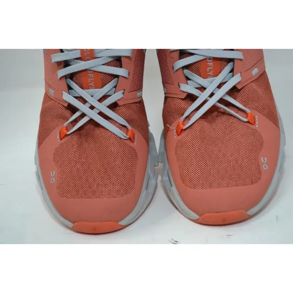ON &quot;Cloudflyer 4&quot; Mens Sz 10 Stability Running Walking Shoes (Ginger/White) GYM