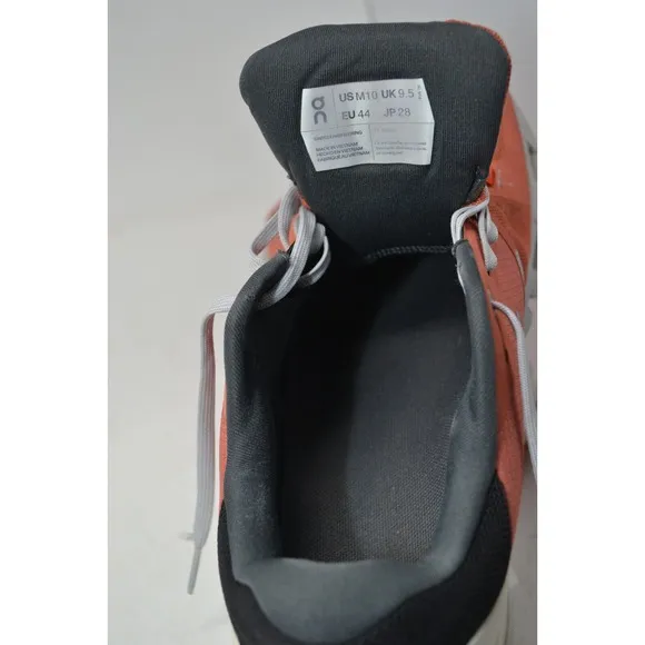 ON &quot;Cloudflyer 4&quot; Mens Sz 10 Stability Running Walking Shoes (Ginger/White) GYM