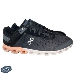 On Cloud Cloudflow Running Shoes in Rock Rose/Pink/Black Athletic Sneakers!!