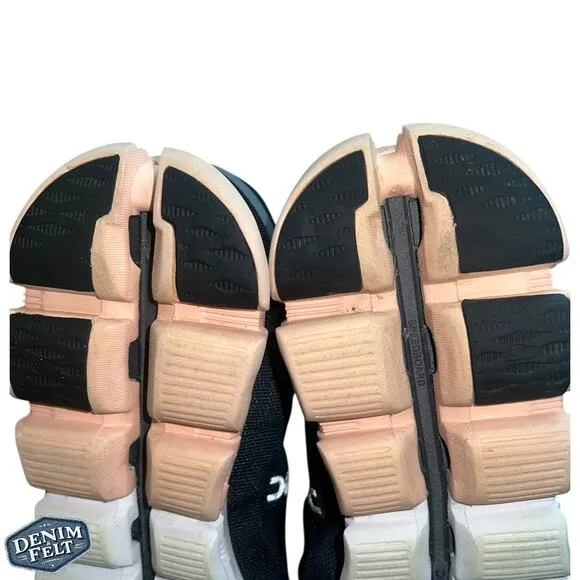 On Cloud Cloudflow Running Shoes in Rock Rose/Pink/Black Athletic Sneakers!!