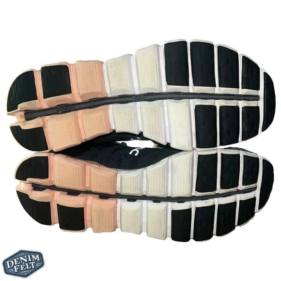 On Cloud Cloudflow Running Shoes in Rock Rose/Pink/Black Athletic Sneakers!!