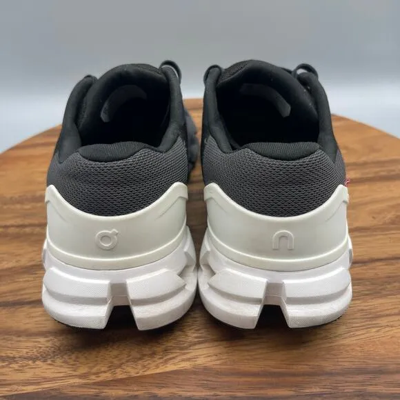 On Cloudflyer 4 Shoes Womens 9.5 Black White Running Comfort Walking Trainers