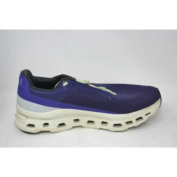 On Cloudmonster Mens 10.5 Acai Aloe Purple Athletic Running Shoes Sneakers GYM