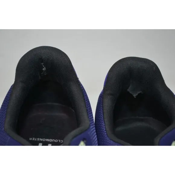 On Cloudmonster Mens 10.5 Acai Aloe Purple Athletic Running Shoes Sneakers GYM