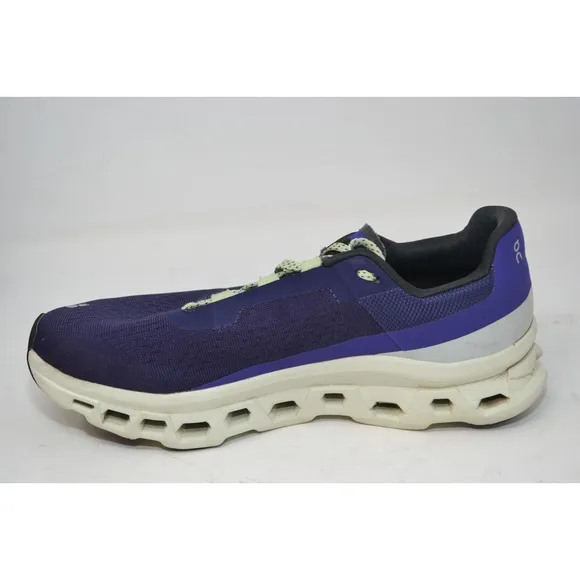 On Cloudmonster Mens 10.5 Acai Aloe Purple Athletic Running Shoes Sneakers GYM